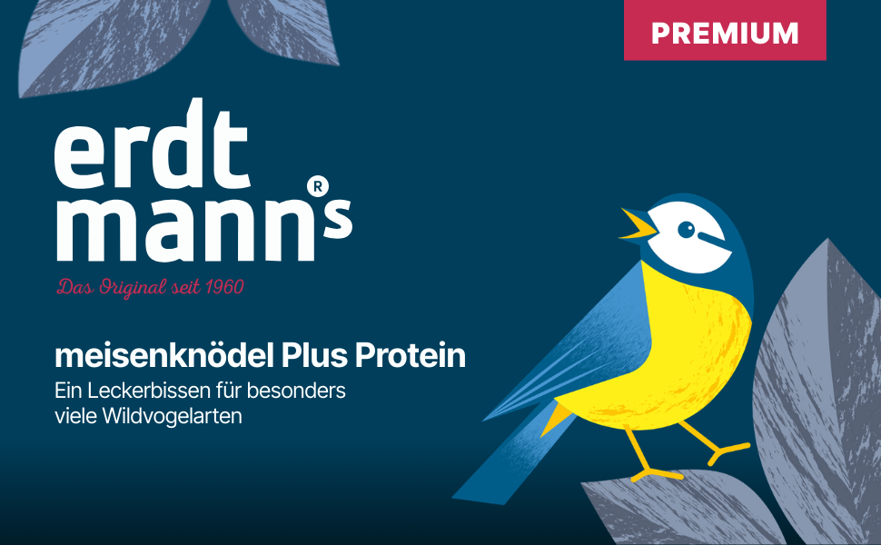 Meisenknödel PLUS Protein - 60 Stück ohne Netz im Karton - 5,1 kg