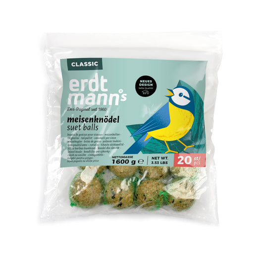 20 Meisenknödel mit Netz | 1,7 kg