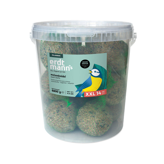 14 Meisenknödel XXL im Eimer | 6,8 kg