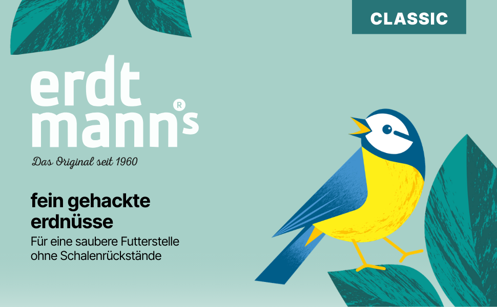 Fein gehackte Erdnüsse