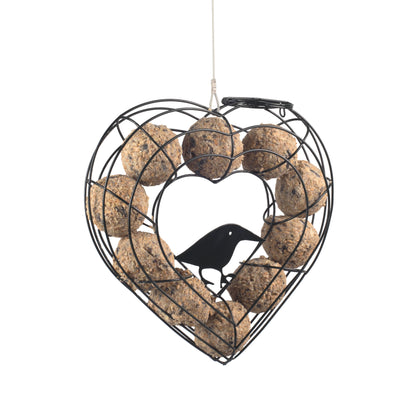 Futterherz - Halterung für Meisenknödel ohne Netz