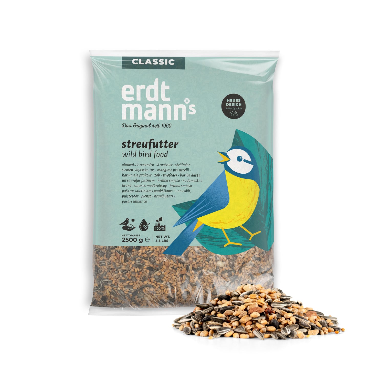 Streufutter - Ein Leckerbissen für besonders viele Wildvogelarten