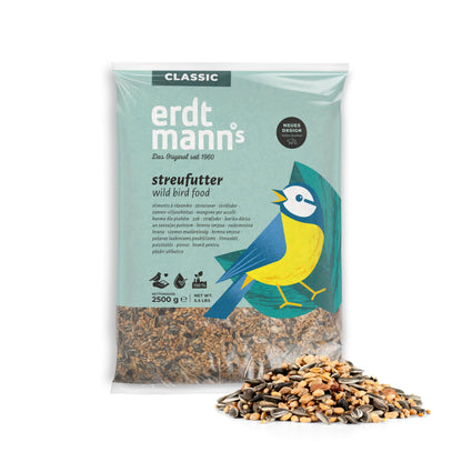 Streufutter - Ein Leckerbissen für besonders viele Wildvogelarten