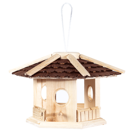 Vogelhaus " Schindeldach"zum Aufhängen