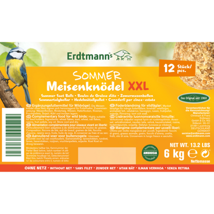 12 Sommermeisenknödel XXL lose im Karton
