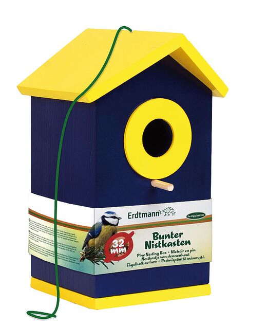 Nistkasten, blau